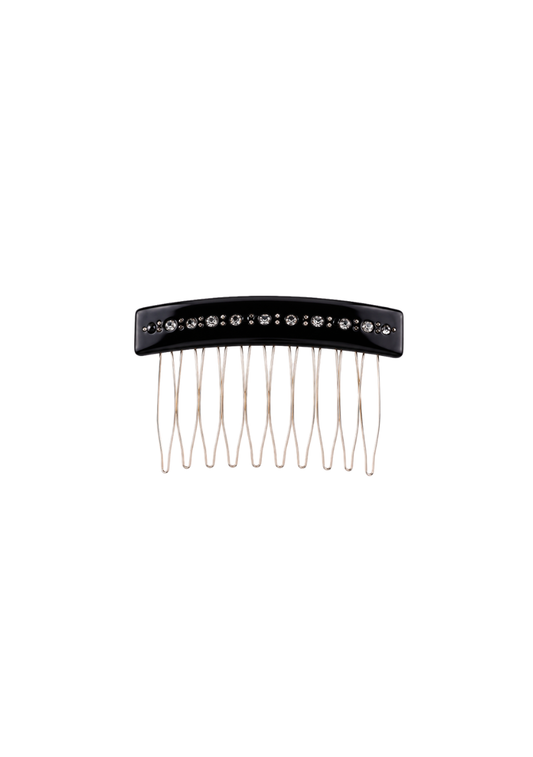 Brilliant Hair Comb Black