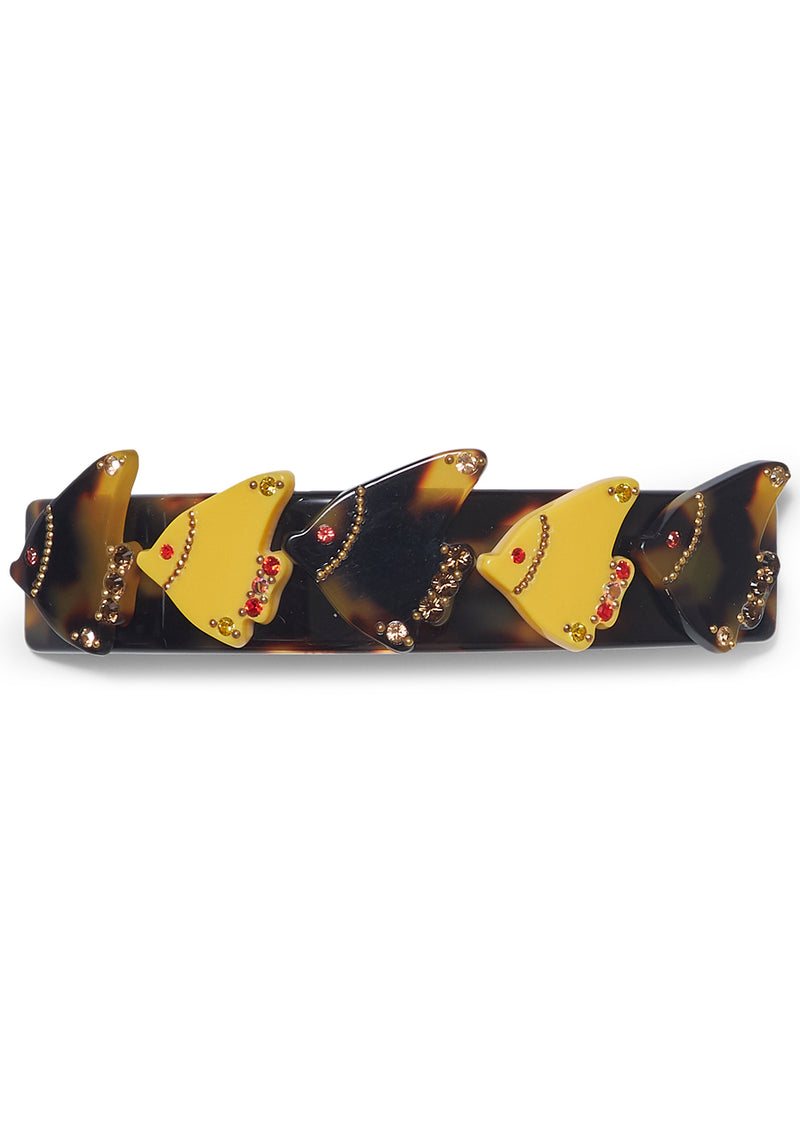 By The Sea Yellow Hair Clip