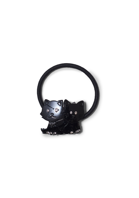 Cats Hair Elastic Black