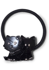 Cats Hair Elastic Black