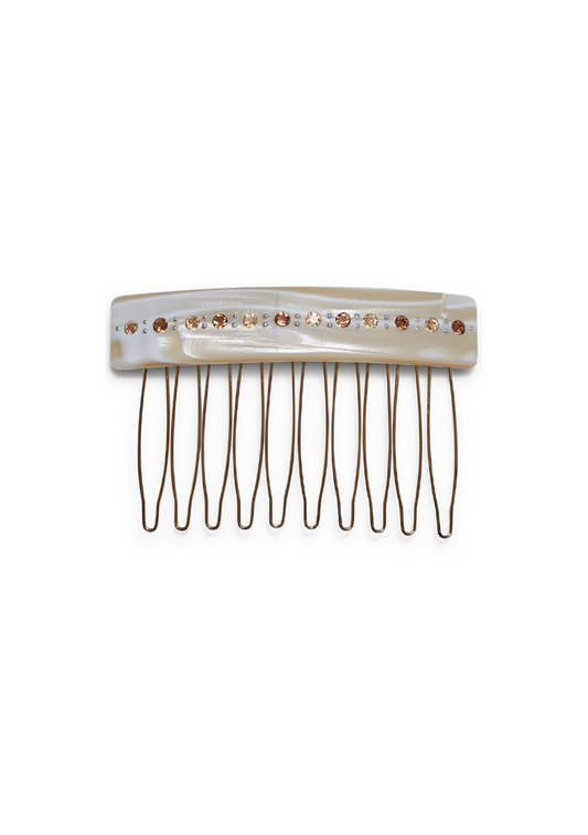 Cream Hair Comb
