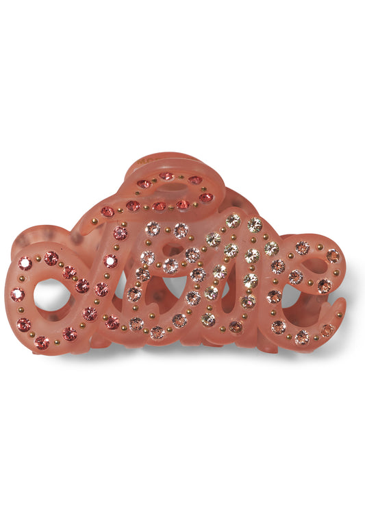Love Hair Clip Peach