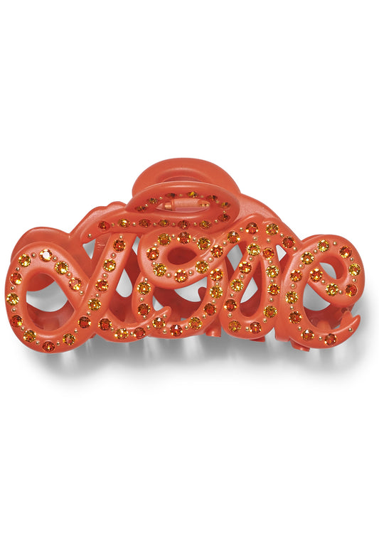 Love Hair Clip Tangerine