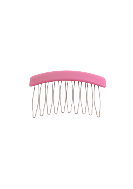Plain Hair Comb Rose