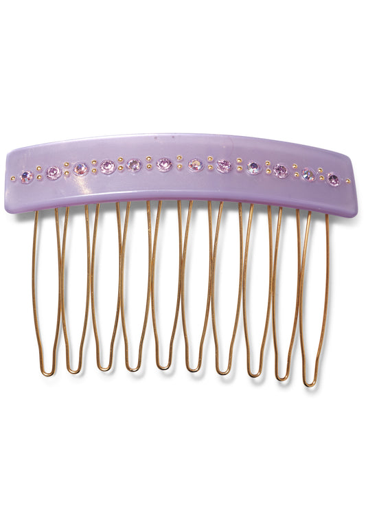 Purple Hair Comb