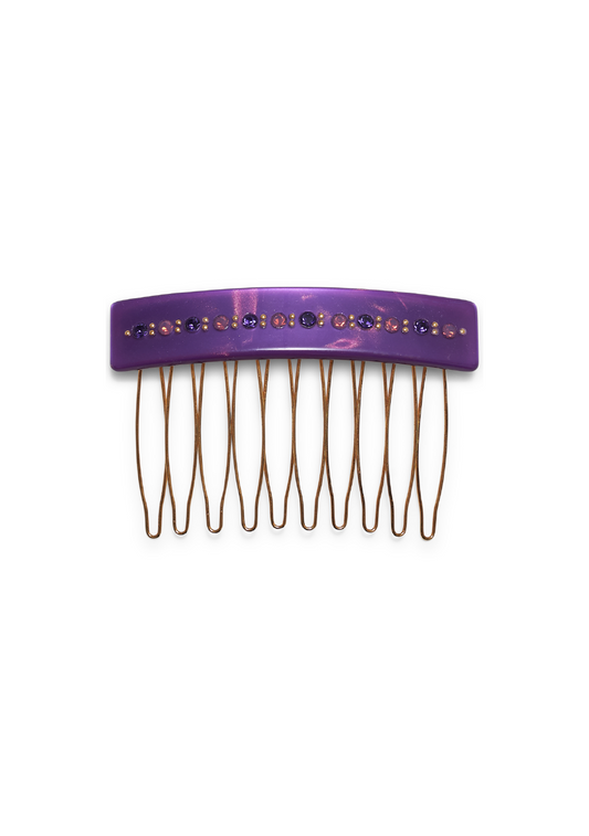 Violet Hair Comb