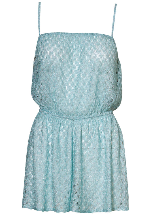 Short Jumpsuit Aquamarine