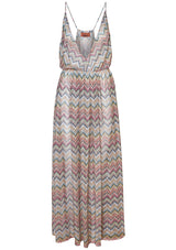 Sleeveless Long Cover Up Multicolour