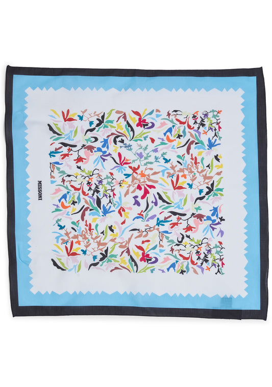 Square Scarf Bianco