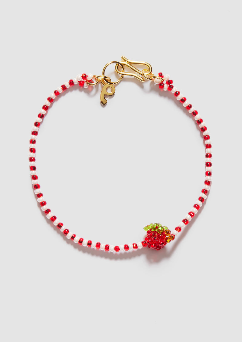 Mini Striped Apple Bracelet