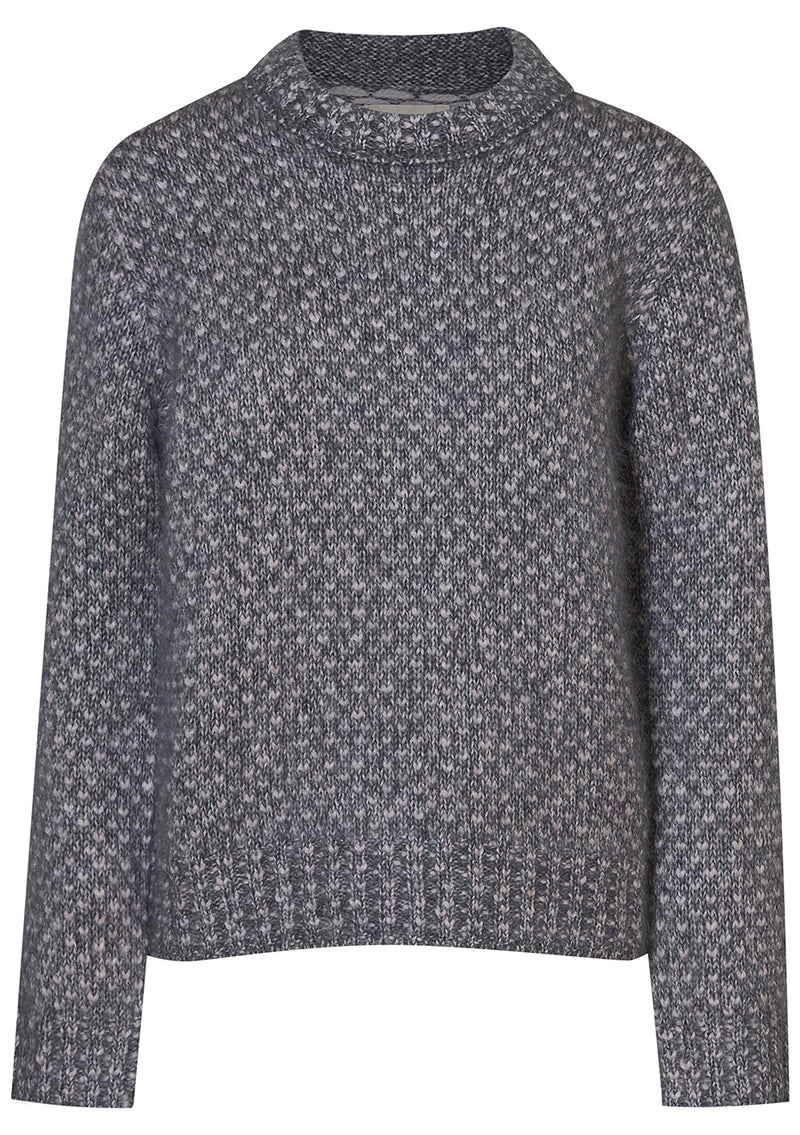 Ole Sweater No 2 Grey Melange