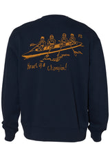 Canoe Crewneck Washed Blue Navy