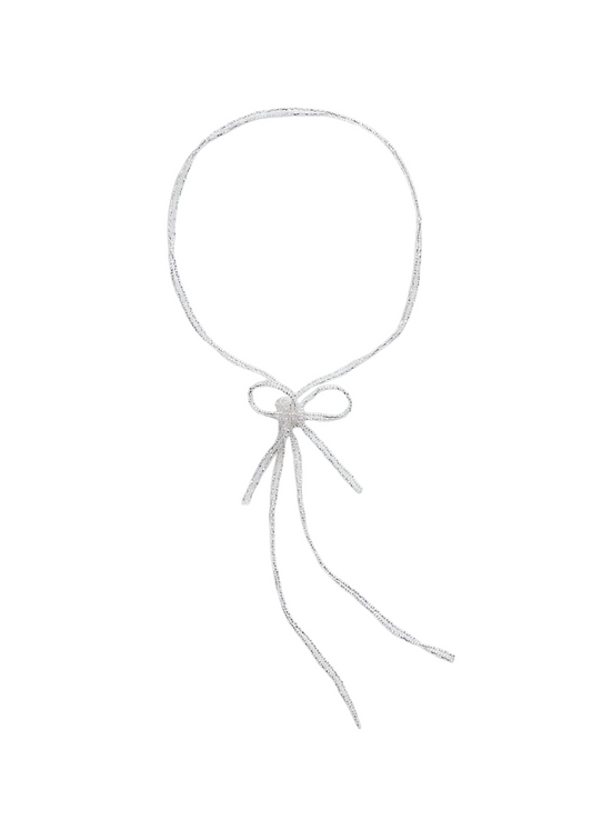 Bow Tie Bolo Necklace