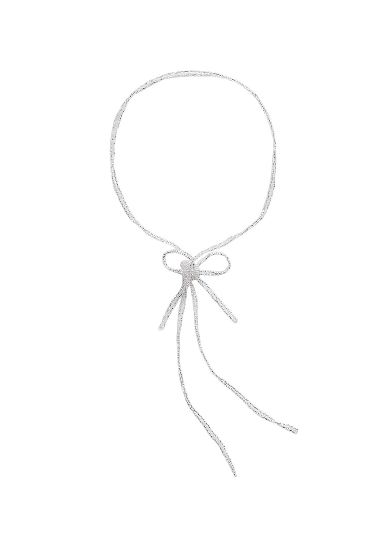 Bow Tie Bolo Necklace