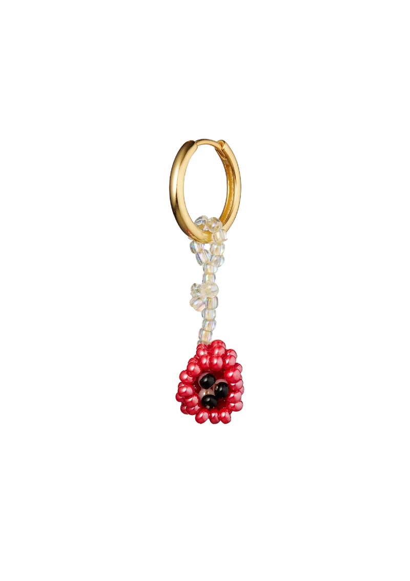Mini Poppy Yin Yang Earring