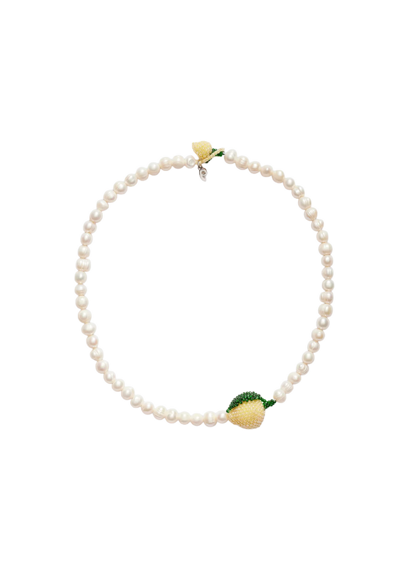 Pearl Lemon Necklace
