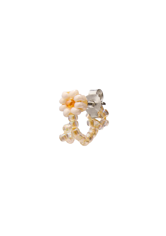 White Flor Huggie