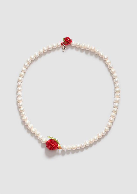 Pearl Apple Necklace
