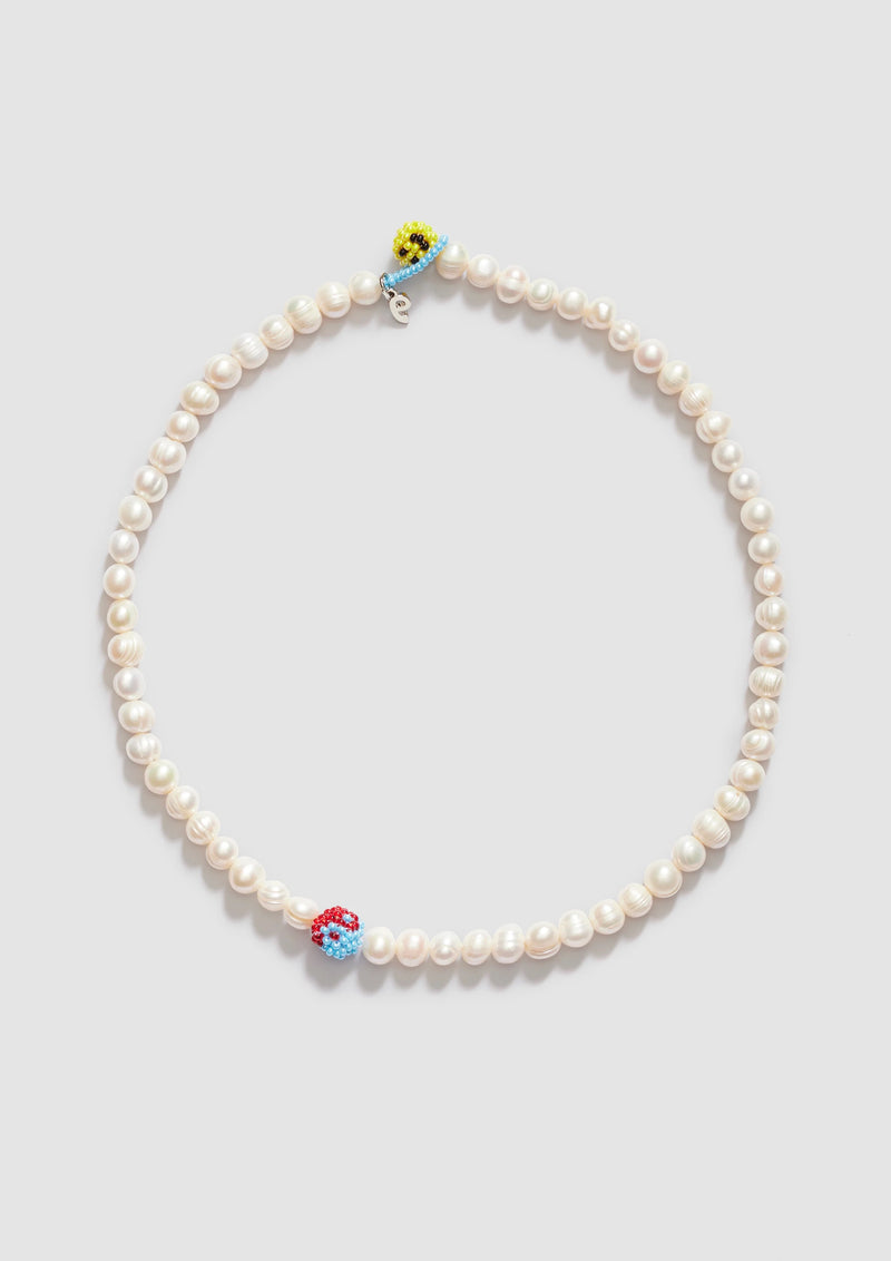 Pearl Blue Emotions Necklace