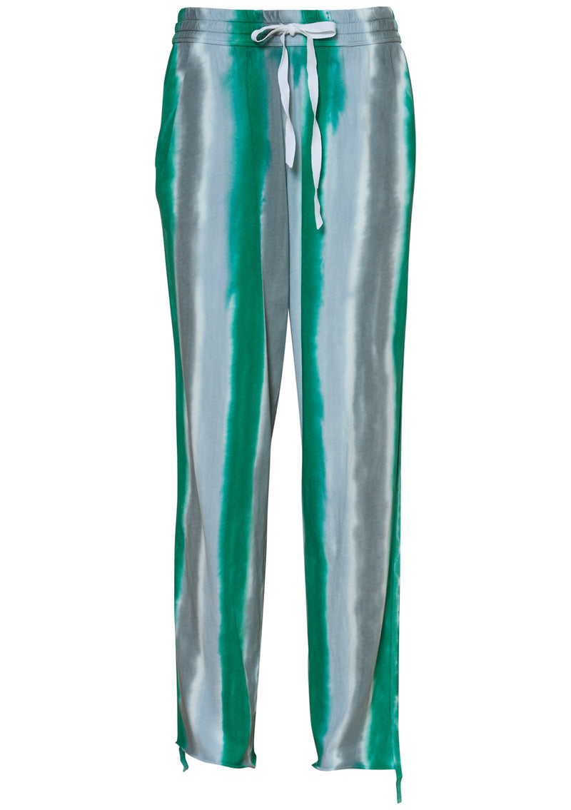 Clyde Pant Green Stripes
