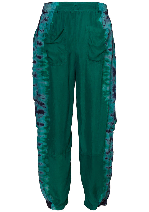 Finley Pant Green Blue Borderline