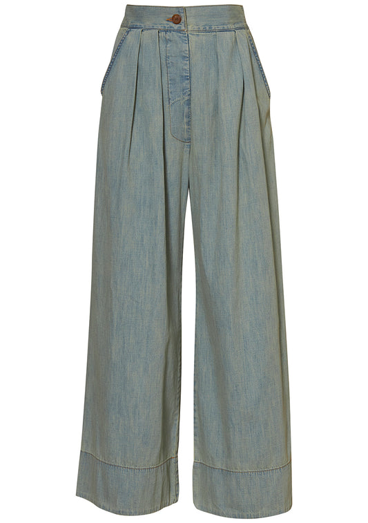 Coxsone Pant Khaki Indigo
