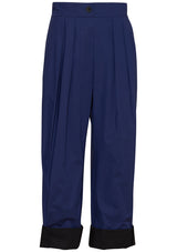 Cuffed Coxsone Pant Blue