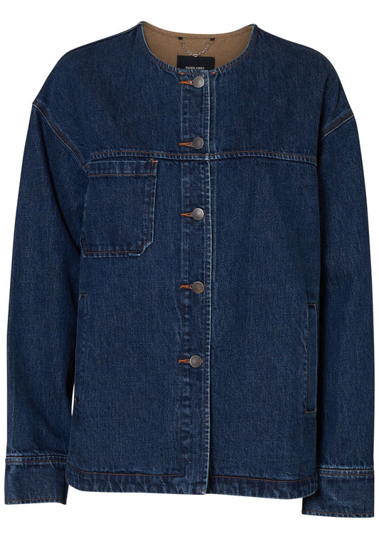 Delaney Jacket Muddy Indigo