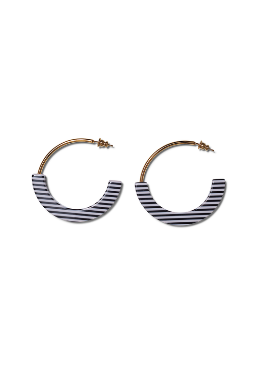 Elim Earring Navy Multi