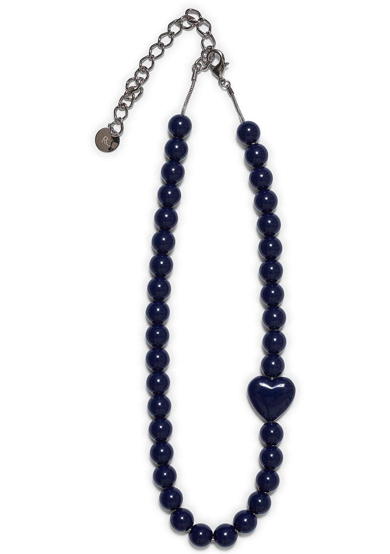 Elowen Necklace Navy