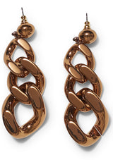 Grad Earrings Old Gold