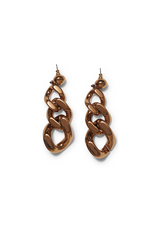 Grad Earrings Old Gold