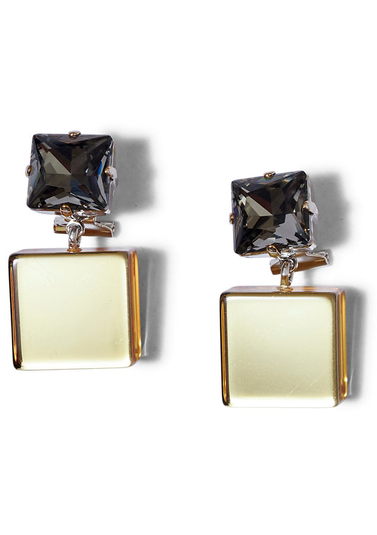 Halstead Gem Earring Citron