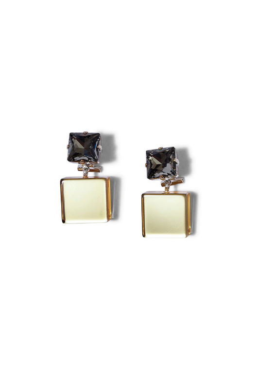 Halstead Gem Earring Citron
