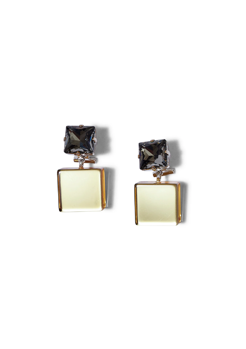 Halstead Gem Earring Citron