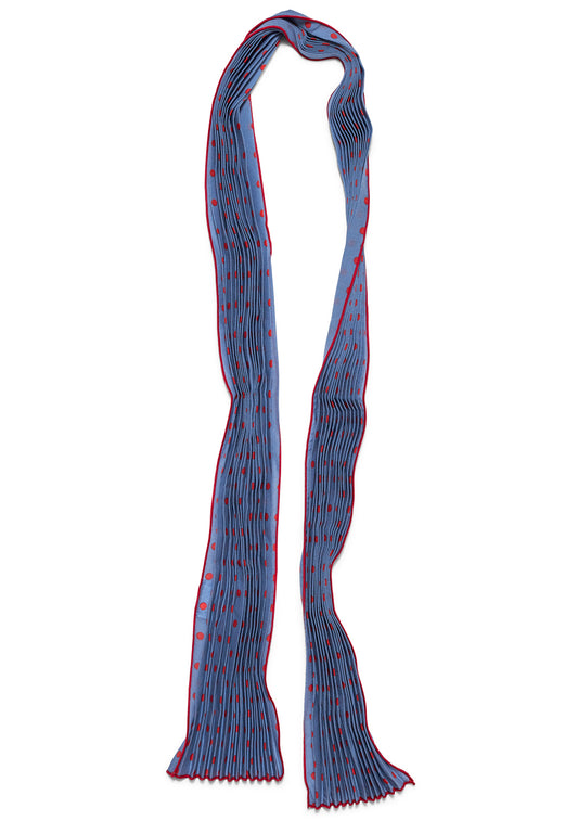 Pleated Scarf Slate