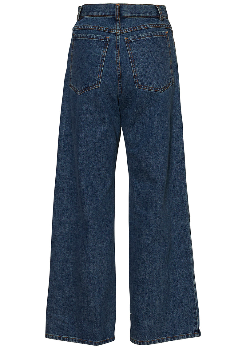 Puerto Pant Aged Indigo
