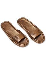 Puffy Mer Sandal Bronze