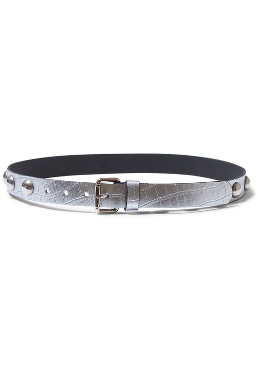Studded Belt Silver