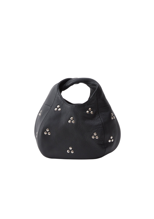 Studded Tiny Harley Bag Black