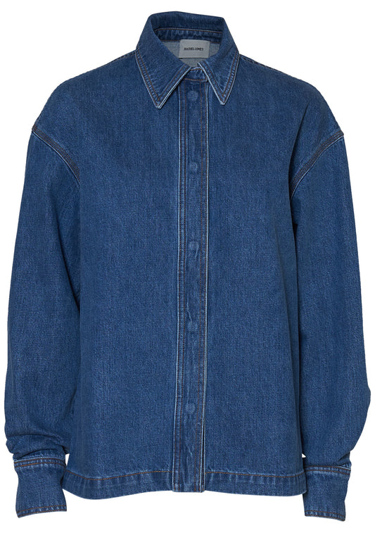 Wade Shirt Cool Indigo