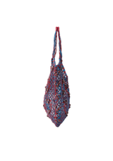 Web Shopper Bag Oxblood Multi