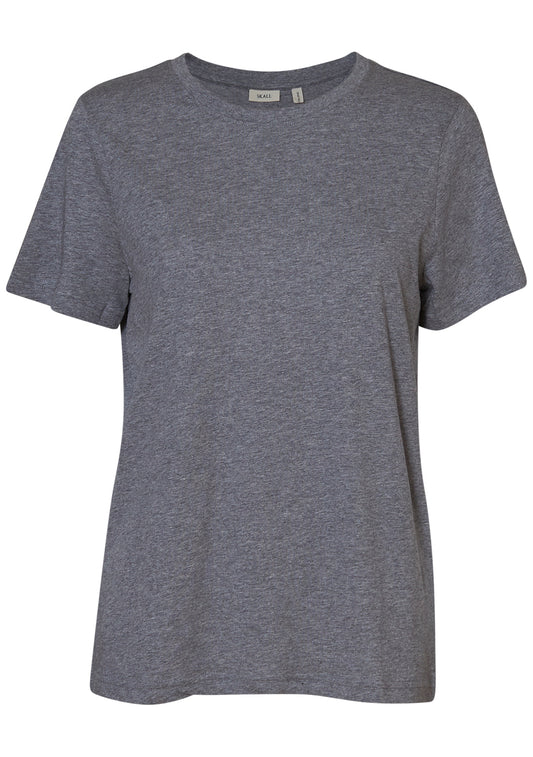 Andy Classic Tee Mid Grey Melange