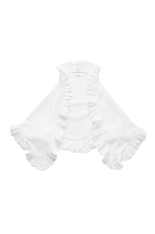 Beatrice Scarf White
