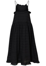 Fiore Strap Dress Black