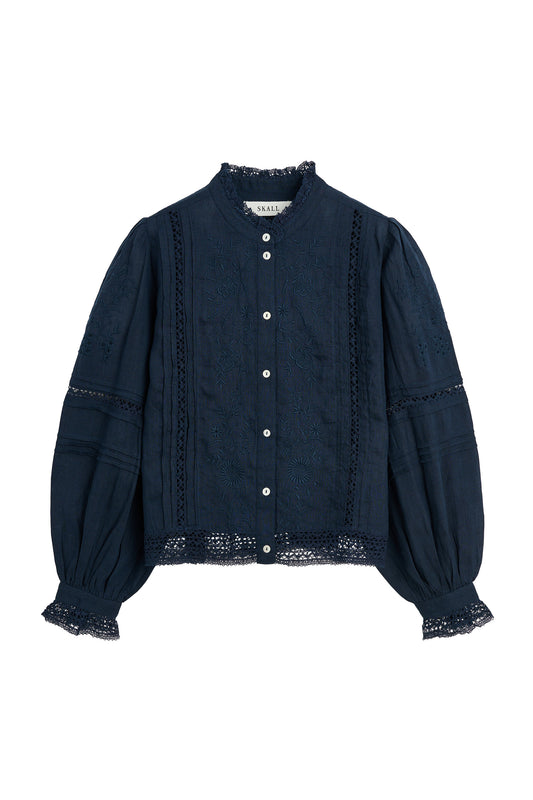 Velina Shirt Dark Navy