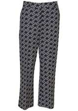 Wallace Trousers Navy/Beige