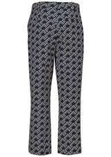 Wallace Trousers Navy/Beige