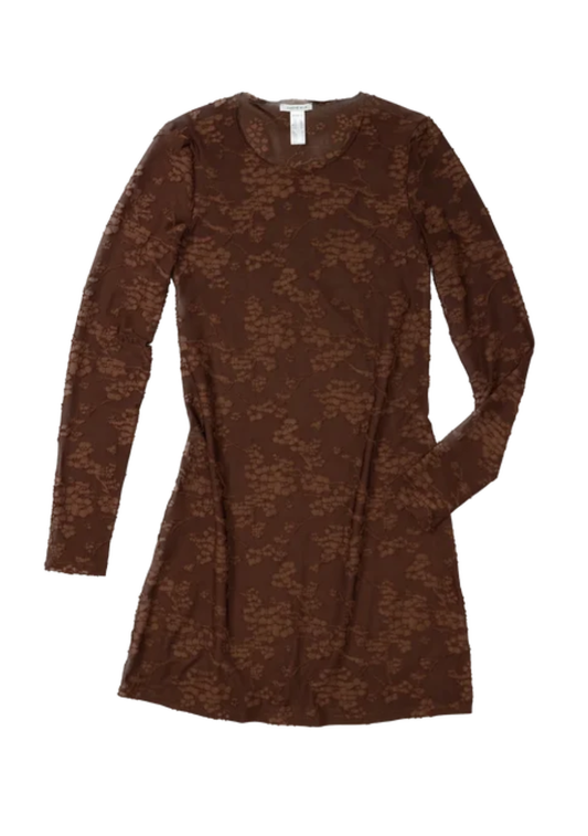 Flower Dana Dress Khaki