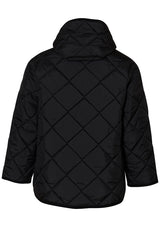 Big Quilt Zipped Craydon Jacket Sable Black